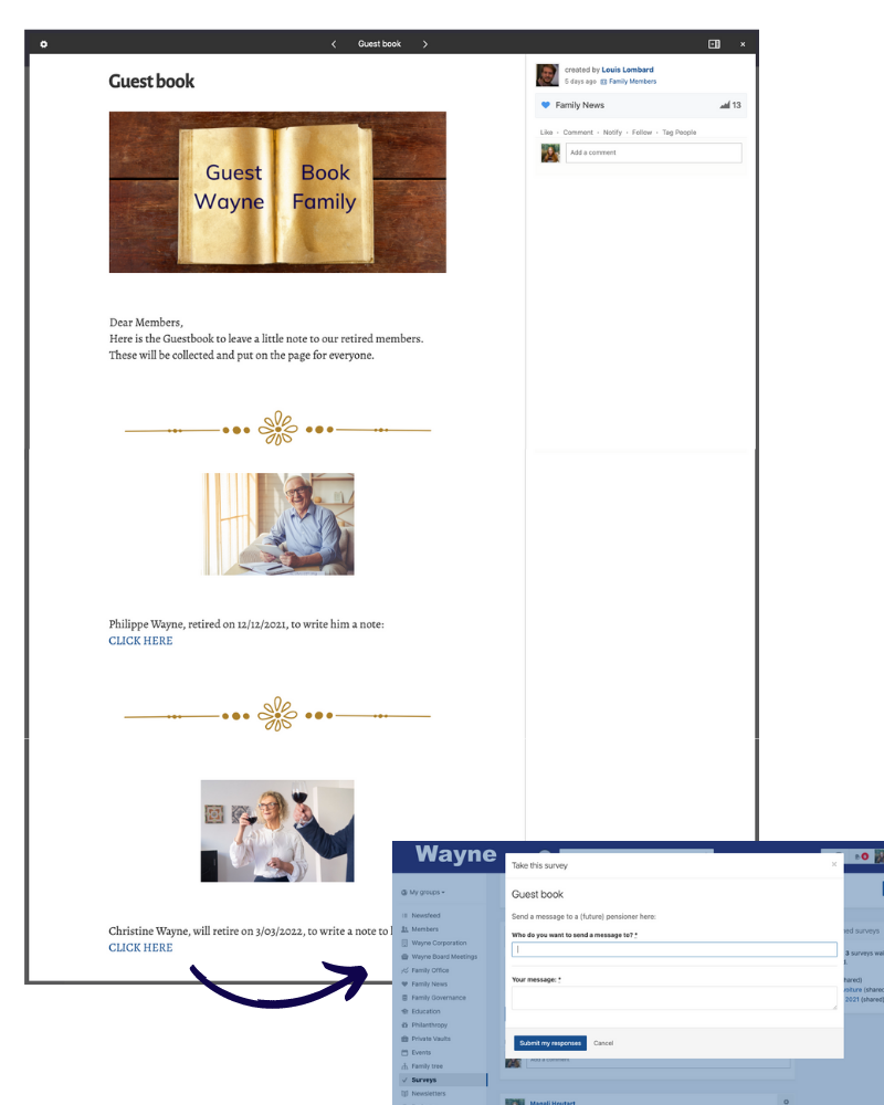 How to create your guestbook